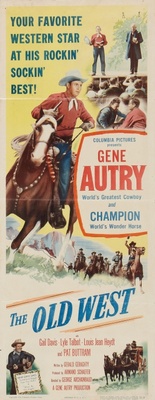 The Old West movie poster (1952) metal framed poster