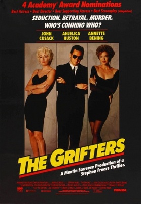 The Grifters movie poster (1990) metal framed poster