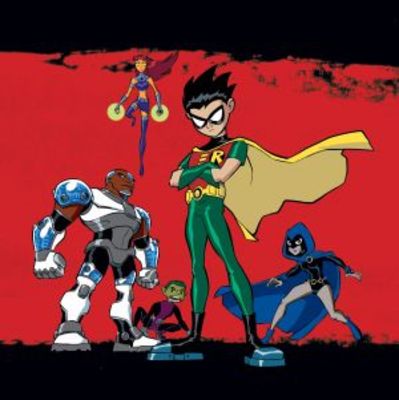 Teen Titans movie poster (2003) poster with hanger