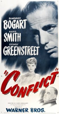 Conflict movie poster (1945) t-shirt