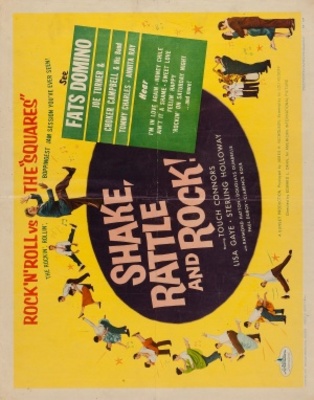 Shake, Rattle & Rock! movie poster (1956) wooden framed poster