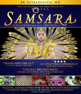 Samsara movie poster (2011) wooden framed poster