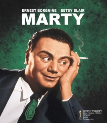 Marty movie poster (1955) t-shirt