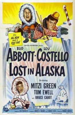 Lost in Alaska movie poster (1952) pillow