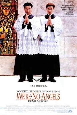 We're No Angels movie poster (1989) tote bag