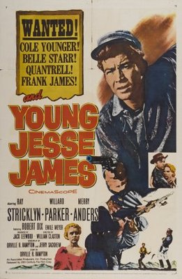 Young Jesse James movie poster (1960) mug