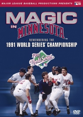 1991 World Series Atlanta Braves vs Minnesota Twins movie poster (1991) metal framed poster