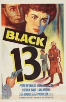 Black 13 movie poster (1953) t-shirt #719245