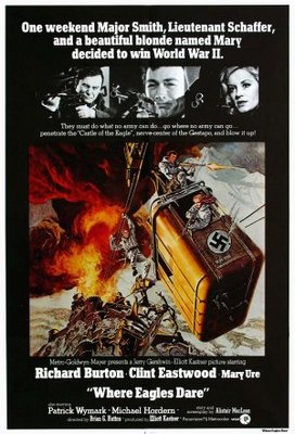 Where Eagles Dare movie poster (1968) Mouse Pad MOV_80beb5aa