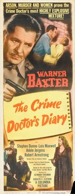 The Crime Doctor's Diary movie poster (1949) Mouse Pad MOV_80c5f598