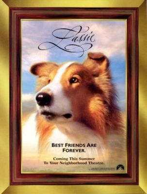 Lassie movie poster (1994) poster with hanger