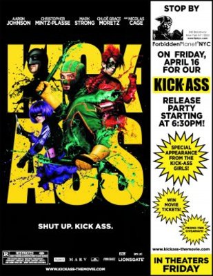 Kick-Ass movie poster (2010) puzzle MOV_80cbfea8