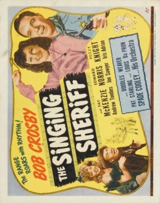 The Singing Sheriff movie poster (1944) wood print