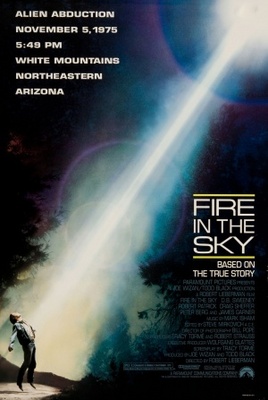 Fire in the Sky movie poster (1993) poster with hanger