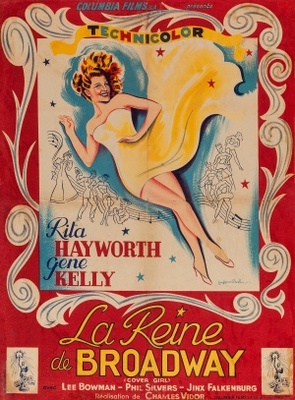 Cover Girl movie poster (1944) metal framed poster