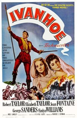 Ivanhoe movie poster (1952) tote bag