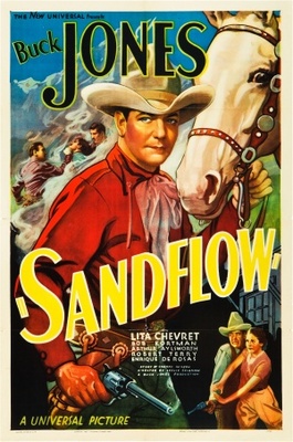 Sandflow movie poster (1937) poster with hanger
