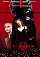V For Vendetta movie poster (2005) t-shirt #655275