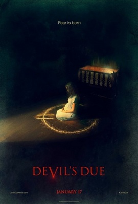 Devil's Due movie poster (2014) poster with hanger