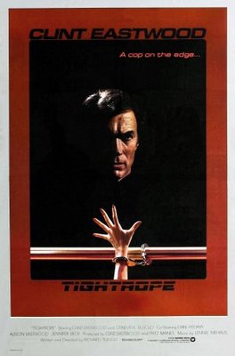 Tightrope movie poster (1984) metal framed poster