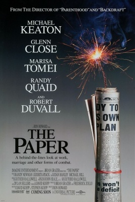 The Paper movie poster (1994) canvas poster