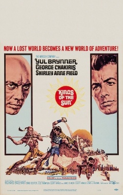 Kings of the Sun movie poster (1963) poster with hanger