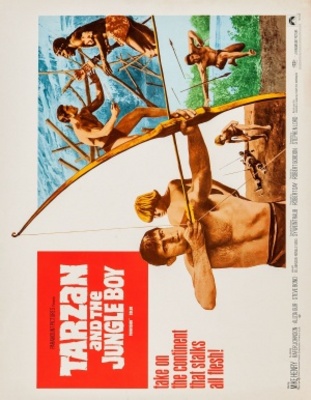 Tarzan and the Jungle Boy movie poster (1968) wood print