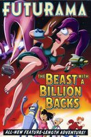Futurama: The Beast with a Billion Backs movie poster (2008) Longsleeve T-shirt #664449