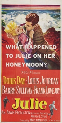 Julie movie poster (1956) mouse pad