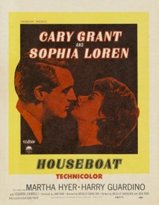 Houseboat movie poster (1958) t-shirt