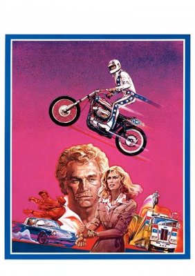 Viva Knievel! movie poster (1977) canvas poster