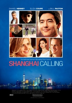 Shanghai Calling movie poster (2012) wood print