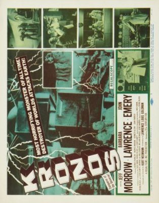 Kronos movie poster (1957) wood print