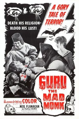 Guru, the Mad Monk movie poster (1970) Mouse Pad MOV_81b9c844