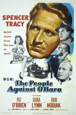 The People Against O'Hara movie poster (1951) tote bag
