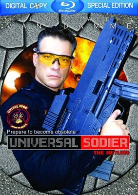 Universal Soldier 2 movie poster (1999) metal framed poster