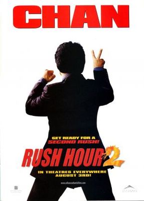 Rush Hour 2 movie poster (2001) wooden framed poster