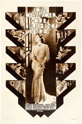 Our Blushing Brides movie poster (1930) wood print