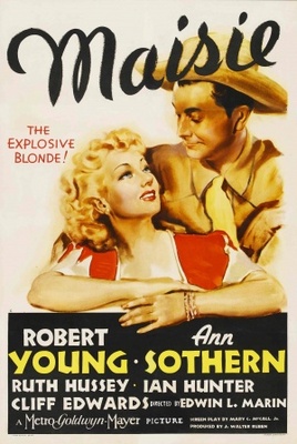 Maisie movie poster (1939) Stickers MOV_81fdfc5f