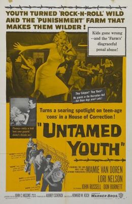 Untamed Youth movie poster (1957) poster with hanger