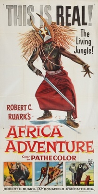 Africa Adventure movie poster (1954) puzzle MOV_820e69a1