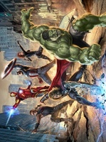 The Avengers movie poster (2012) Mouse Pad MOV_821e279e