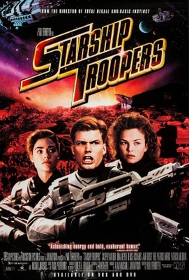 Starship Troopers movie poster (1997) mouse pad