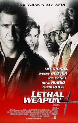 Lethal Weapon 4 movie poster (1998) hoodie