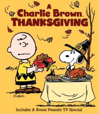 A Charlie Brown Thanksgiving movie poster (1973) wood print