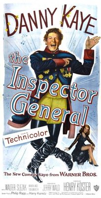 The Inspector General movie poster (1949) metal framed poster