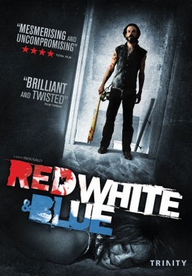 Red White & Blue movie poster (2010) metal framed poster