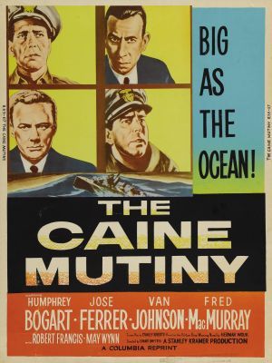 The Caine Mutiny movie poster (1954) puzzle MOV_826d9e5c