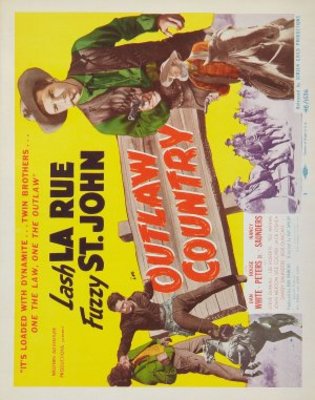 Outlaw Country movie poster (1949) Stickers MOV_826fd3e4