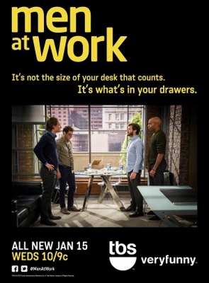 Men at Work movie poster (2012) metal framed poster